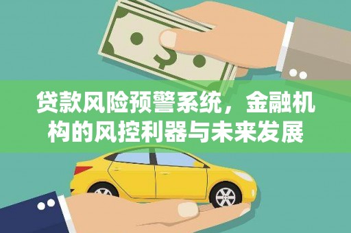 兴化贷款风险预警系统，金融机构的风控利器与未来发展