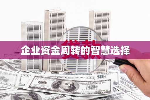 兴化企业资金周转的智慧选择