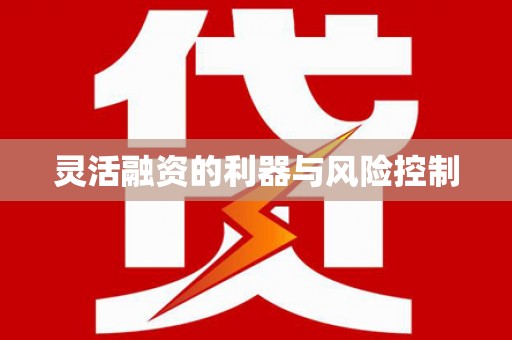 兴化灵活融资的利器与风险控制