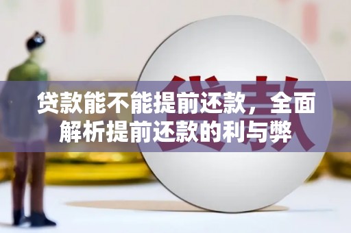 兴化贷款能不能提前还款，全面解析提前还款的利与弊