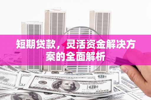 兴化短期贷款，灵活资金解决方案的全面解析