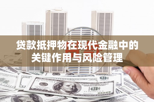 兴化贷款抵押物在现代金融中的关键作用与风险管理