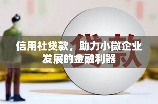 兴化信用社贷款，助力小微企业发展的金融利器