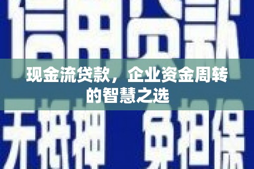 兴化现金流贷款，企业资金周转的智慧之选