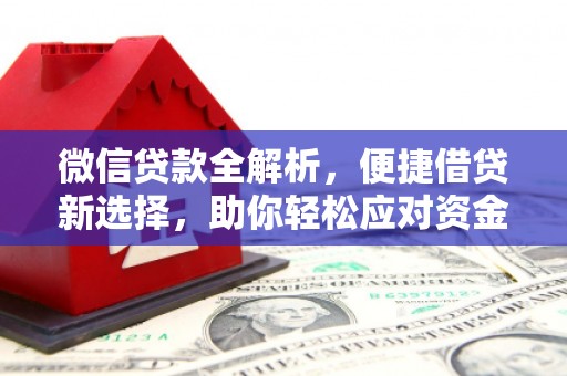 兴化微信贷款全解析，便捷借贷新选择，助你轻松应对资金需求